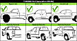 2003 Toyota Tundra SR5 8 Cyl 4.7L - Step Bumper, Fleetside, Painted Black, Face Bar Only; With pad provision, Without mounting bracket(s)