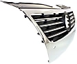 Grille Assembly, Chrome Shell with Black Insert