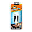 AAS8-0105-ORG 6ft. Tangle Free Micro USB Cable 