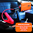 AJS8-1003-ORG Jump Starter - Universal, Sold Individually
