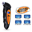 ATD4-0114-BLK Digital Tire Guage, Night Visibility, 30 Second Shut Off, 4 Pressure Ranges PSI BAR KPA KFP/CM