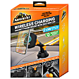 AWC8-1006-BLK 10W Wireless Charging Magnet Phone Mount with Suction Cup 2ft. Power Cable Included, Metal Disk Adhere to Back of Phone