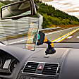 AWC8-1006-BLK 10W Wireless Charging Magnet Phone Mount with Suction Cup 2ft. Power Cable Included, Metal Disk Adhere to Back of Phone