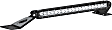 1501302 LED Light Bar - Powdercoated Black, Sold individually