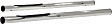 2004 Toyota Tacoma - 3in Side Bars Series, Nerf Bars, Polished, Covers Cab Length, Set of 2