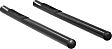 202001 3in Side Bars Series Nerf Bars Powdercoated Black, Covers Cab Length - Set of 2