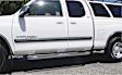 202009-2 3in Side Bars Series Nerf Bars Polished, Covers Cab Length - Set of 2