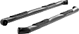 203043 3in Side Bars Series Nerf Bars Black, Covers Cab Length - Set of 2