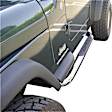 1989 Chevrolet K1500 - 3in Side Bars Series, Nerf Bars, Polished, Covers Cab Length, Set of 2