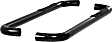 205000 3in Side Bars Series Nerf Bars Powdercoated Black, Covers Cab Length - Set of 2
