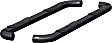 205040 3in Side Bars Series Nerf Bars Powdercoated Black, Covers Cab Length - Set of 2