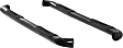 205040 3in Side Bars Series Nerf Bars Powdercoated Black, Covers Cab Length - Set of 2