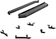 2061034 Running Boards, Powdercoated Black, Aluminum, Sport Utility, 5 in., AeroTread Series