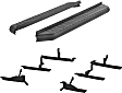 2019 Cadillac XT5 - AeroTread Series, Running Boards, Powdercoated Black, Non-Powered, Aluminum, Set of 2