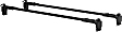 2070450 Roof Rack - Powdercoated Black, Steel, No