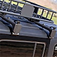 2070450 Roof Rack - Powdercoated Black, Steel, No