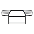 2026 Toyota Tacoma - Grille Guard, Black, Steel