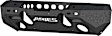 2015 Jeep Wrangler - Front Bumper, Option 6; Mounting Hardware, Powdercoated Textured Black