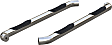 209018-2 3in Side Bars Series Nerf Bars Chrome, Covers Cab Length - Set of 2