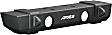 2156002 Front Bumper, Powdercoated Black