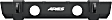 2156002 Front Bumper, Powdercoated Black