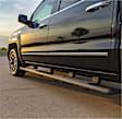 2558021 Running Boards, Powdercoated Black, Carbon Steel, Extended Cab Pickup, 5.5 in., AscentStep Series