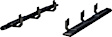2011 Ford F-450 Super Duty - AscentStep Series, Running Boards, Powdercoated Black, Non-Powered, Carbon Steel, Set of 2