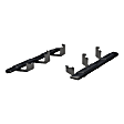 2019 Ford Ranger - AscentStep Series, Running Boards, Carbide Black Powder Coat, Non-Powered, Carbon Steel, Set of 2