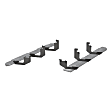 2019 Ford Ranger - AscentStep Series, Running Boards, Carbide Black Powder Coat, Non-Powered, Carbon Steel, Set of 2