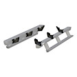 3025151 Running Board Mounting Kit - Powdercoated Black, Steel, Direct Fit, Kit