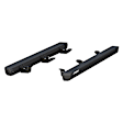 2008 Jeep Wrangler - ActionTrac Series Running Boards, Carbide Black Powder Coat, Powered, Aluminum, Set of 2