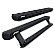 3034472 Running Boards, Carbide Black Powder Coat, Aluminum, Mounting Hardware and Wiring Harness Included, 2-Door, Sport Utility, 48.75 in., ActionTrac Series