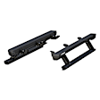 3034472 Running Boards, Carbide Black Powder Coat, Aluminum, Mounting Hardware and Wiring Harness Included, 2-Door, Sport Utility, 48.75 in., ActionTrac Series