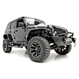 3034472 Running Boards, Carbide Black Powder Coat, Aluminum, Mounting Hardware and Wiring Harness Included, 2-Door, Sport Utility, 48.75 in., ActionTrac Series