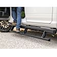 3047912 Running Boards, Powdercoated Textured Black, Aluminum, Crew Cab Pickup, 79 in., ActionTrac Series