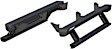 2019 Toyota 4Runner Limited - ActionTrac Series, Running Boards, Powdercoated Textured Black, Powered, Aluminum, Set of 2