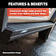 3048103 Running Boards, Carbide Black Powder Coat, Aluminum, Sport Utility, 69.6 in.
