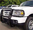 3053 Grille Guard, Powdercoated Black Steel