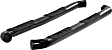 35700 3in Side Bars Series Nerf Bars Powdercoated Black, Covers Cab Length - Set of 2