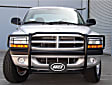 4042 Grille Guard, Powdercoated Black Steel