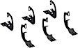 2012 Toyota Tundra - Nerf Bar Mounting Kit - Direct Fit, Kit