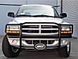 5041 Grille Guard, Powdercoated Black Steel