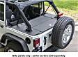 ALC25001-01 Jeep Tonneau Cover - Powdercoated Textured Black, Aluminum, Hard, Direct Fit, Set of 2