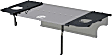 ALC25001-01 Jeep Tonneau Cover - Powdercoated Textured Black, Aluminum, Hard, Direct Fit, Set of 2