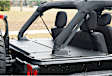 ALC25001-01 Jeep Tonneau Cover - Powdercoated Textured Black, Aluminum, Hard, Direct Fit, Set of 2
