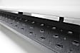 2022 Ford F-150 - RidgeStep Commercial Series, Running Boards, Black, Non-Powered, Carbon Steel, Set of 2
