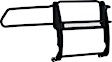 P5058 Grille Guard, Black Steel