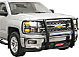 PC30OS LED Light Bar Cover - Powdercoated Textured Black, Steel, Universal