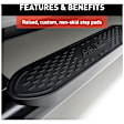 2021 Ford Bronco - OE Series Nerf Bars, Powdercoated Gloss Black, Set of 2