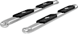 S225008-2 Oval Tubes Series Nerf Bars Polished, Covers Cab Length - Set of 2